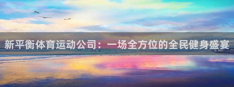 风速体育nba直播：新平衡体育运动公司：一场全方位的全民健身盛宴